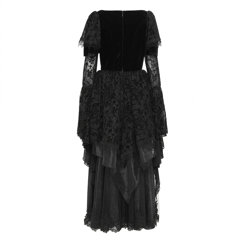 The Cathedral Relic Gown - Obsidian