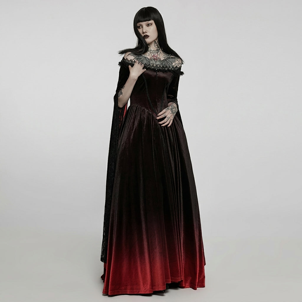 Bloodveil Nocturne Gown