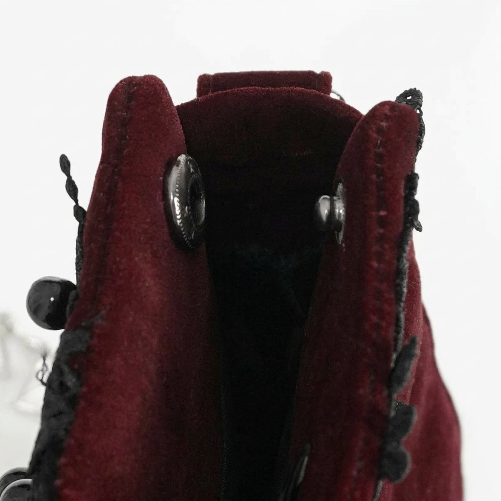 The Reliquary Heart-Link Satchel - Sanguine-Wine