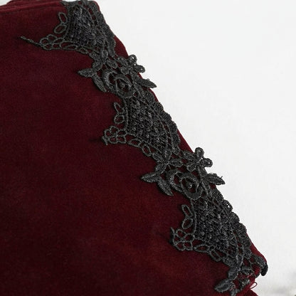 The Reliquary Heart-Link Satchel - Sanguine-Wine