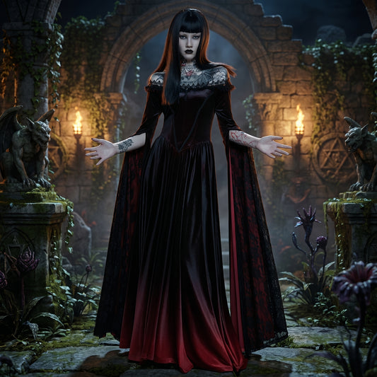 Bloodveil Nocturne Gown