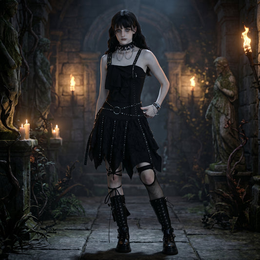 The Malice-Fringe Asymmetric Skirt