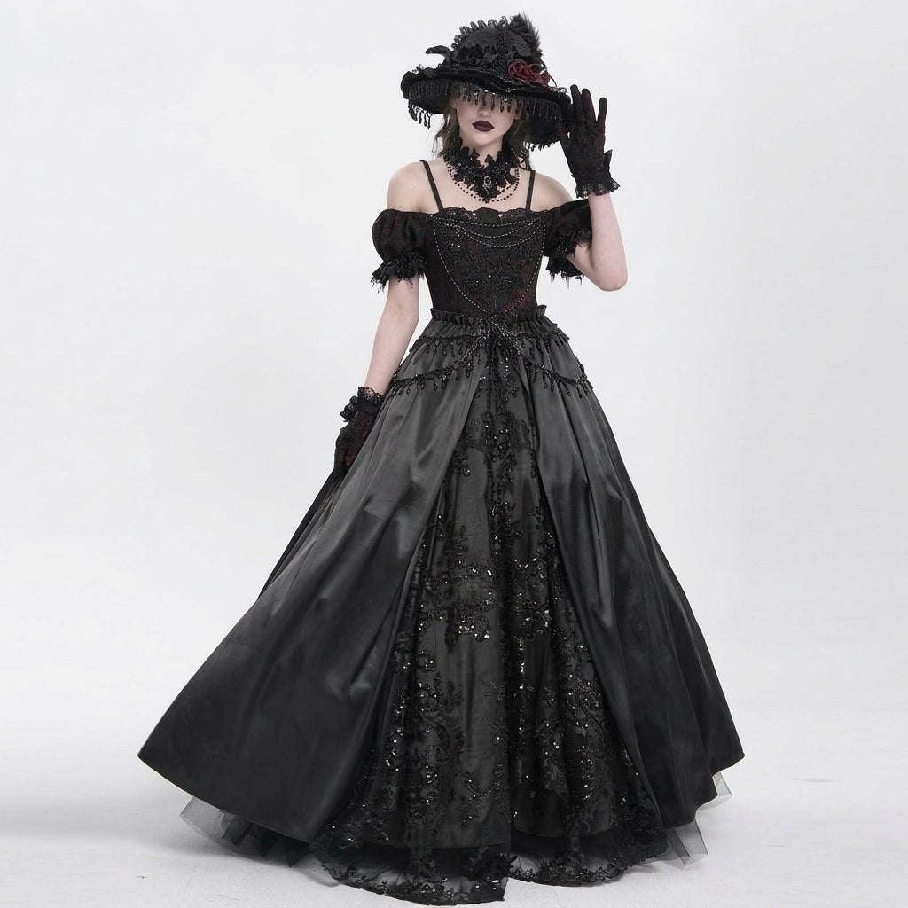 Sovereign of Ashes Gown - Obsidian Court