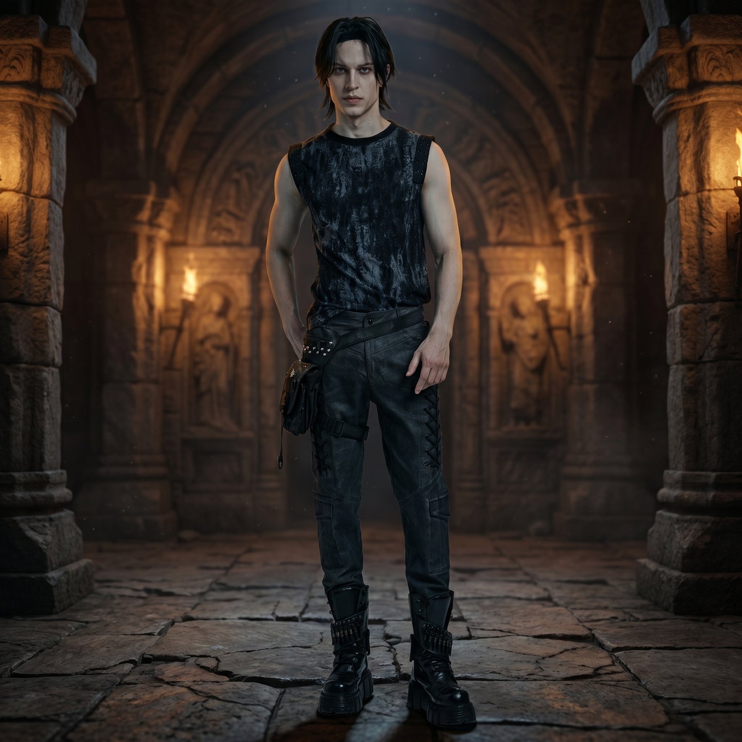 The Ash-Bleed Eyelet Tank
