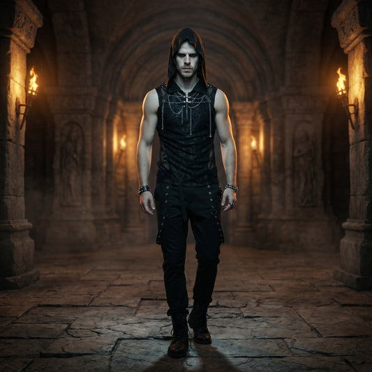 The Ossuary-Web Hooded Tank