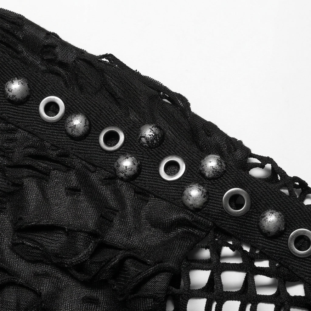 The Abyssal Lattice Shredded Tee