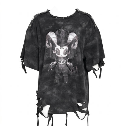 Das Baphomet-Chibi-Splice-T-Shirt