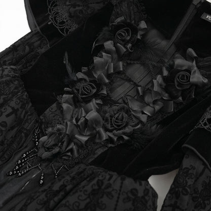 The Cathedral Relic Gown - Obsidian