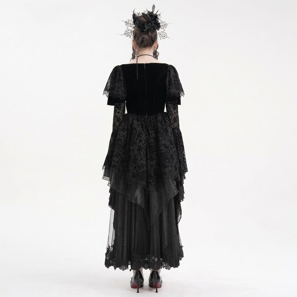The Cathedral Relic Gown - Obsidian