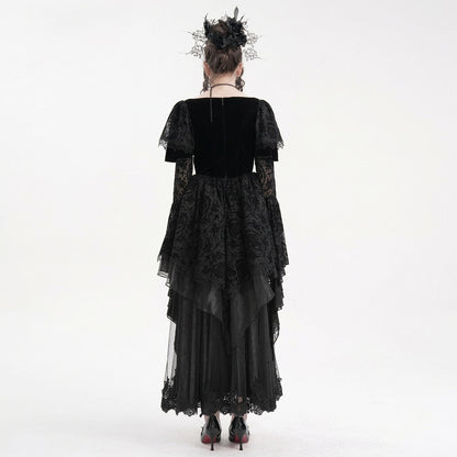 The Cathedral Relic Gown - Obsidian