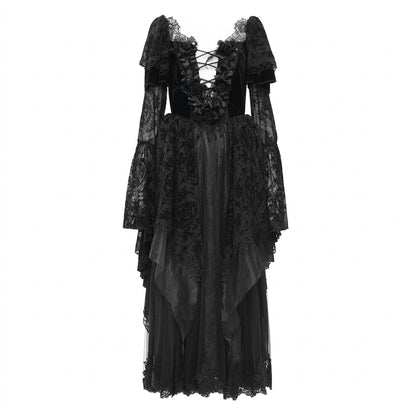The Cathedral Relic Gown - Obsidian
