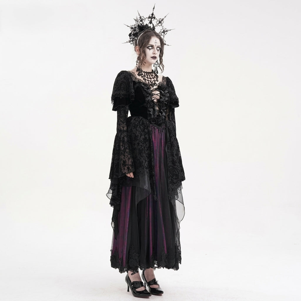 The Cathedral Relic Gown - Bloodroot