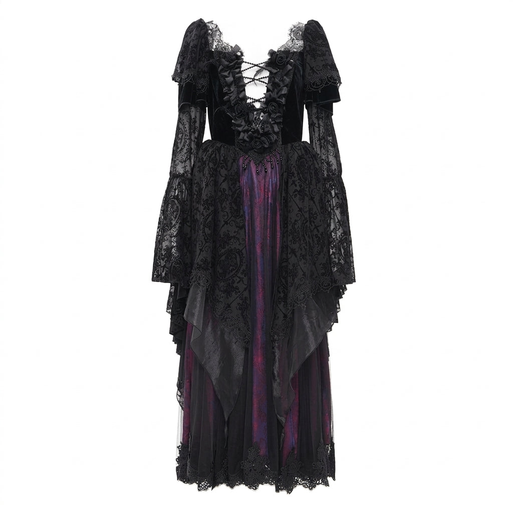 The Cathedral Relic Gown - Bloodroot
