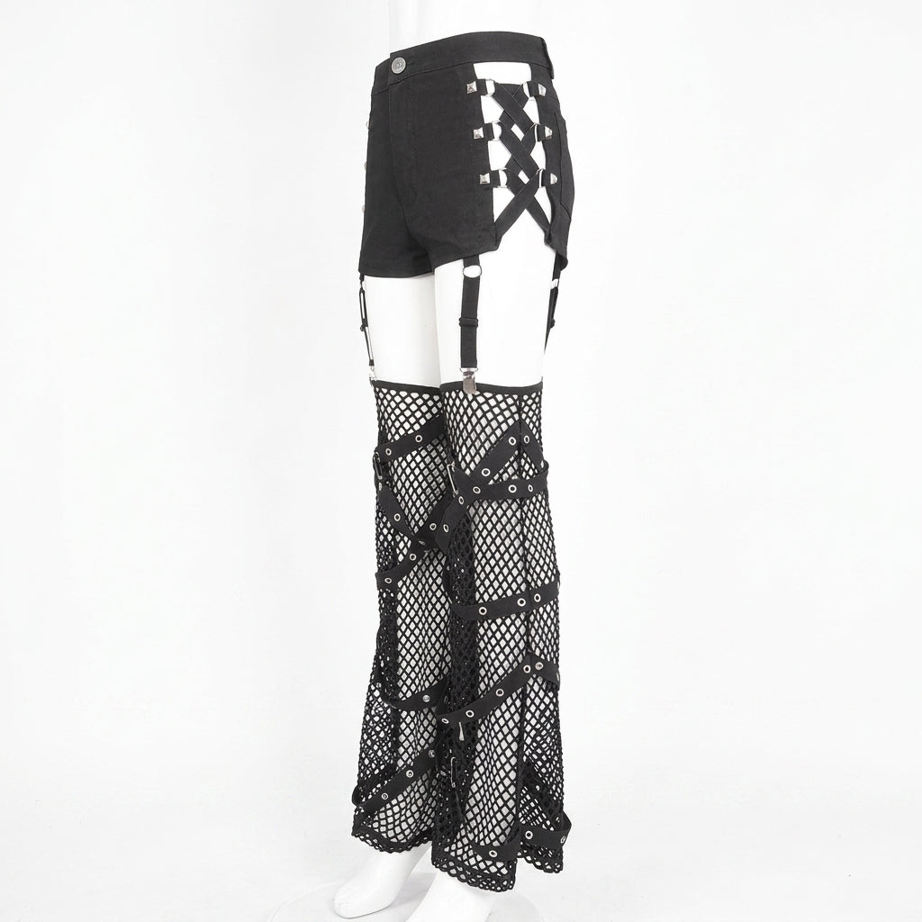 The Lattice-Garter Combat Shorts