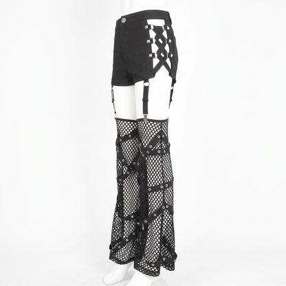 The Lattice-Garter Combat Shorts