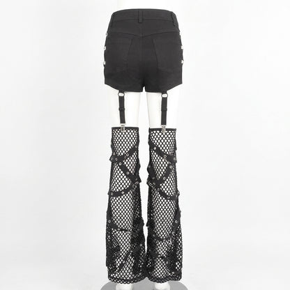 The Lattice-Garter Combat Shorts