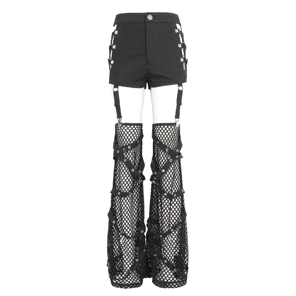 The Lattice-Garter Combat Shorts