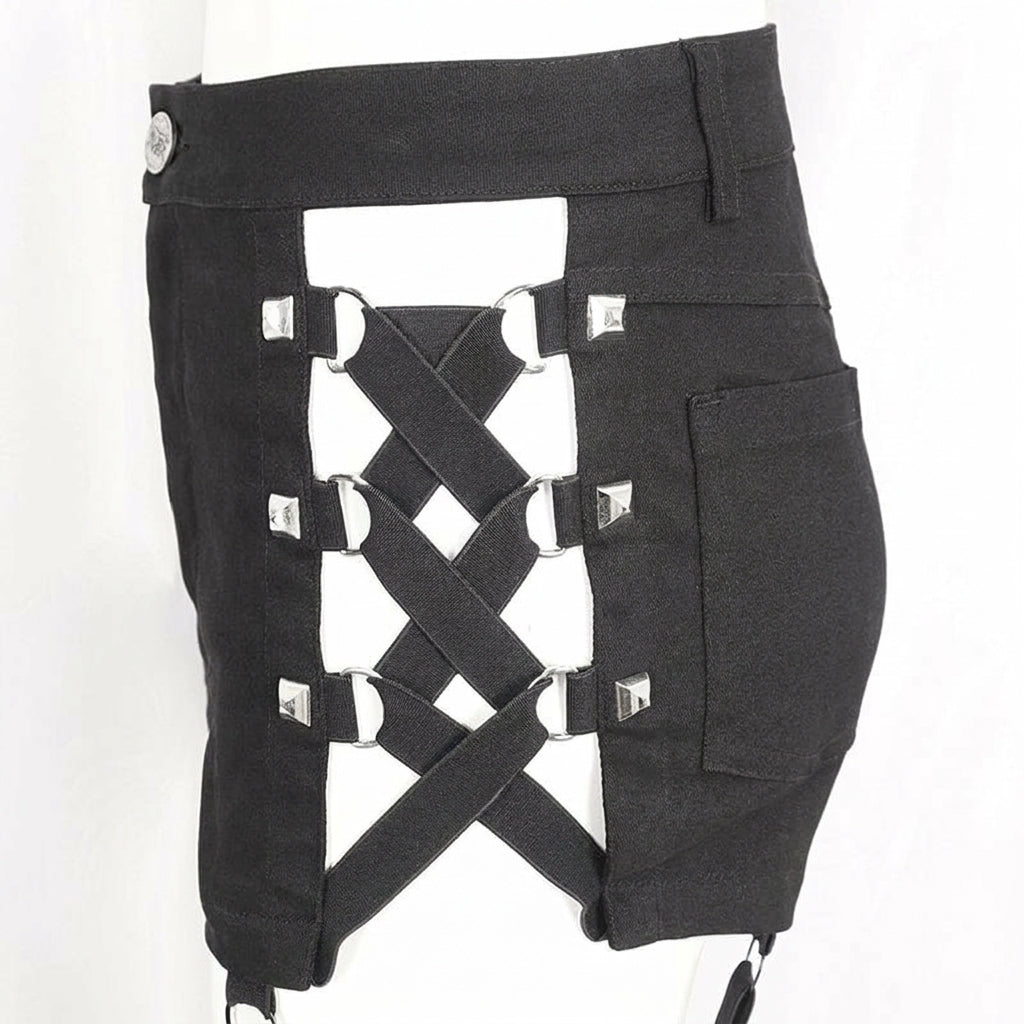 The Lattice-Garter Combat Shorts