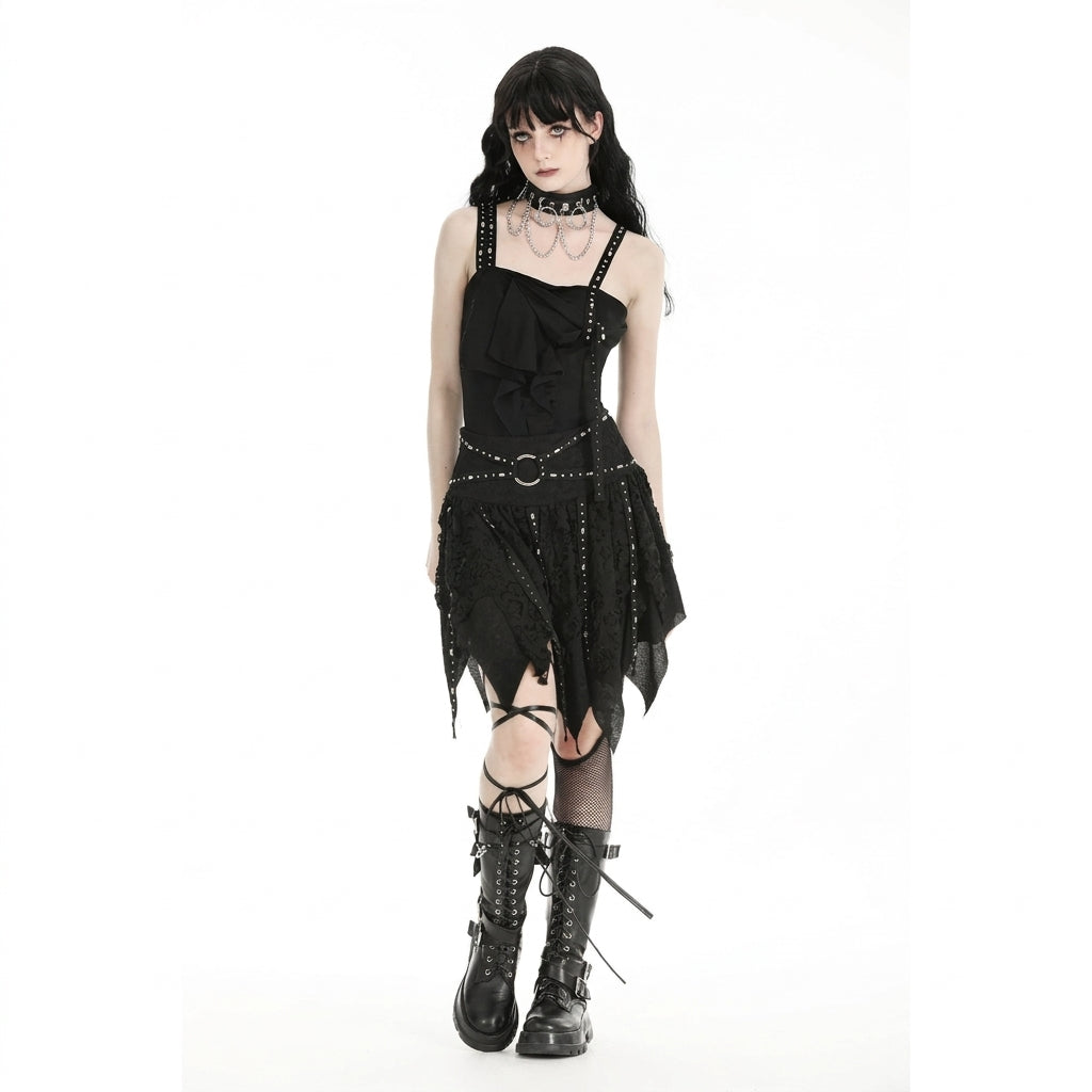 The Malice-Fringe Asymmetric Skirt