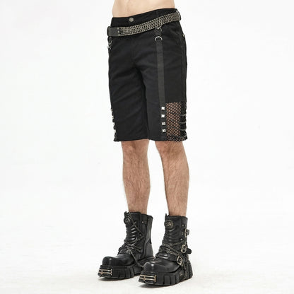 The Obsidian Mesh-Grate Shorts