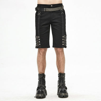 The Obsidian Mesh-Grate Shorts