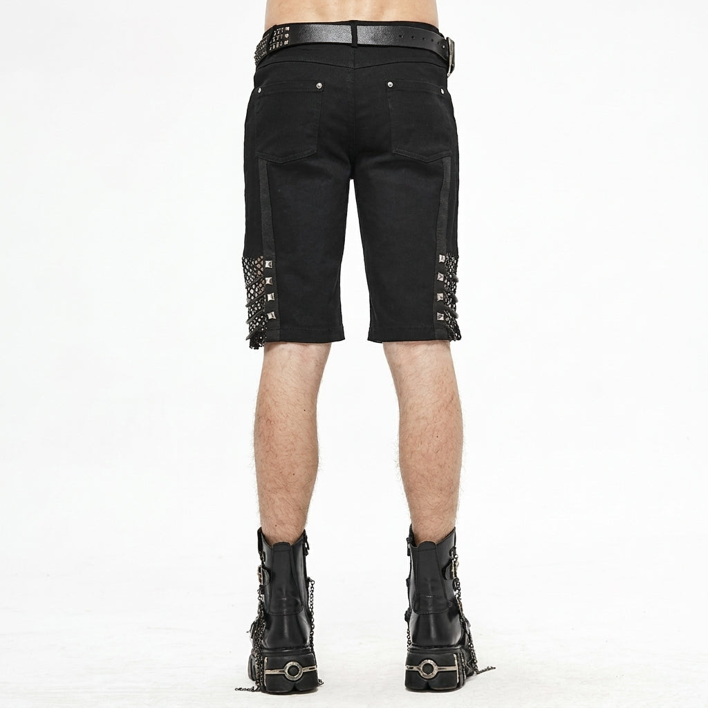 The Obsidian Mesh-Grate Shorts