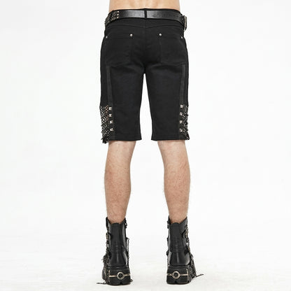 The Obsidian Mesh-Grate Shorts