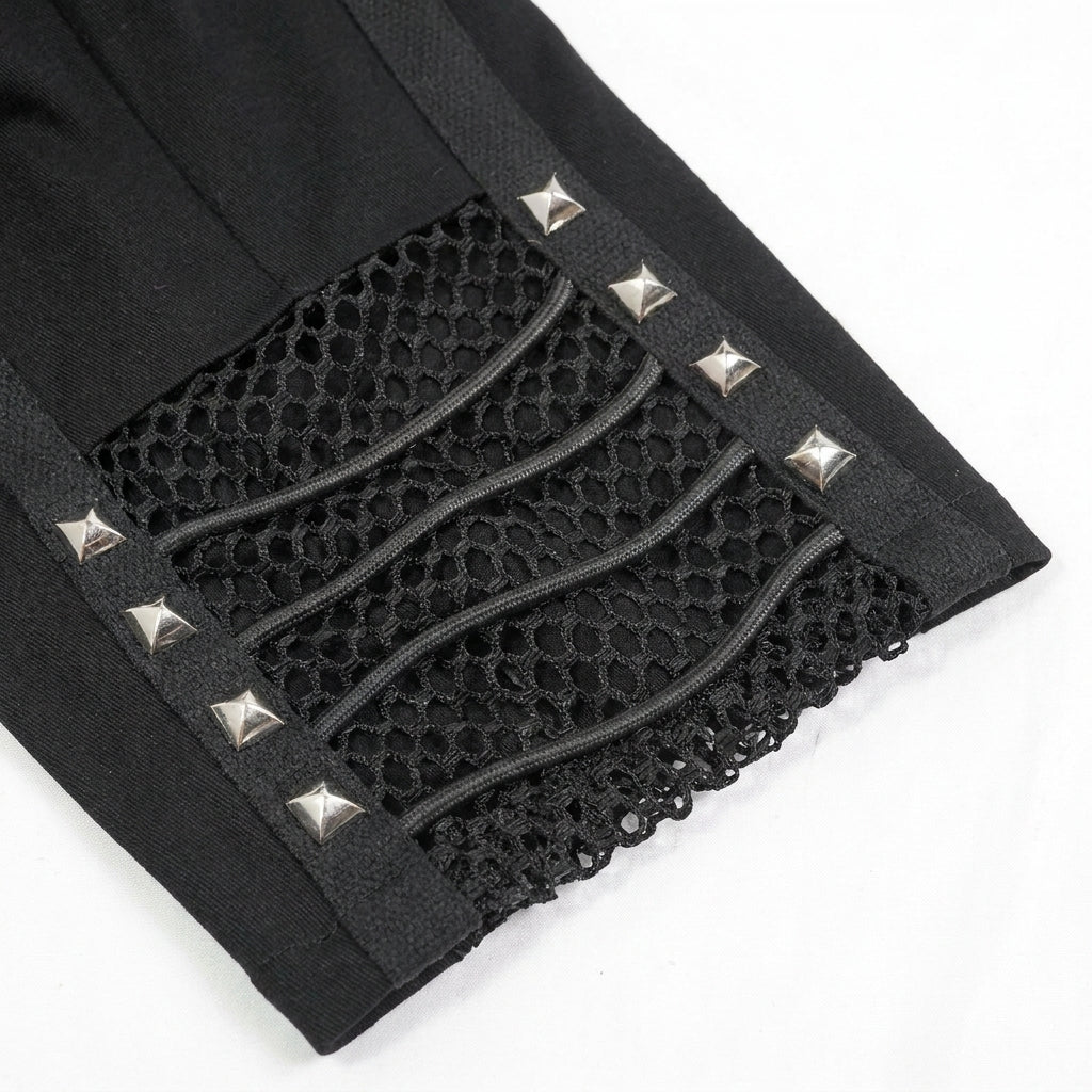 The Obsidian Mesh-Grate Shorts