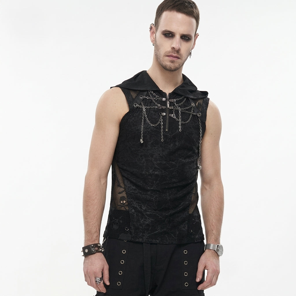 The Ossuary-Web Hooded Tank
