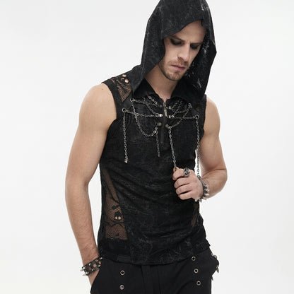 The Ossuary-Web Hooded Tank