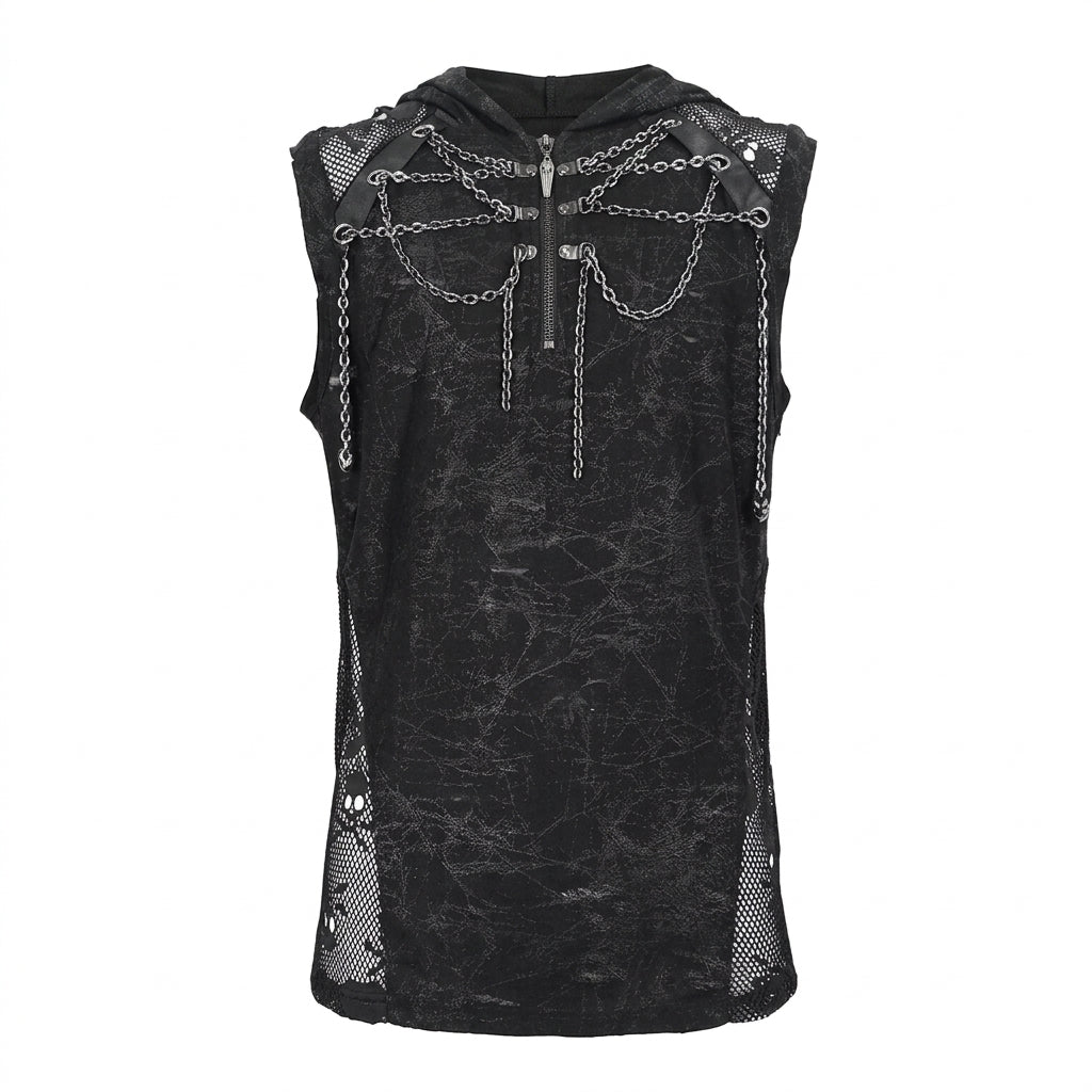The Ossuary-Web Hooded Tank