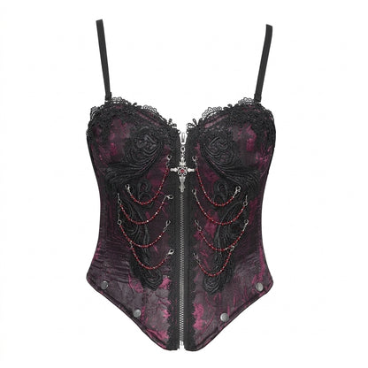 The Vesper-Aura Embroidered Tank