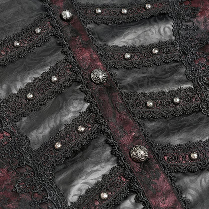 A Camisa Vesper Litany - Crimson Bloom