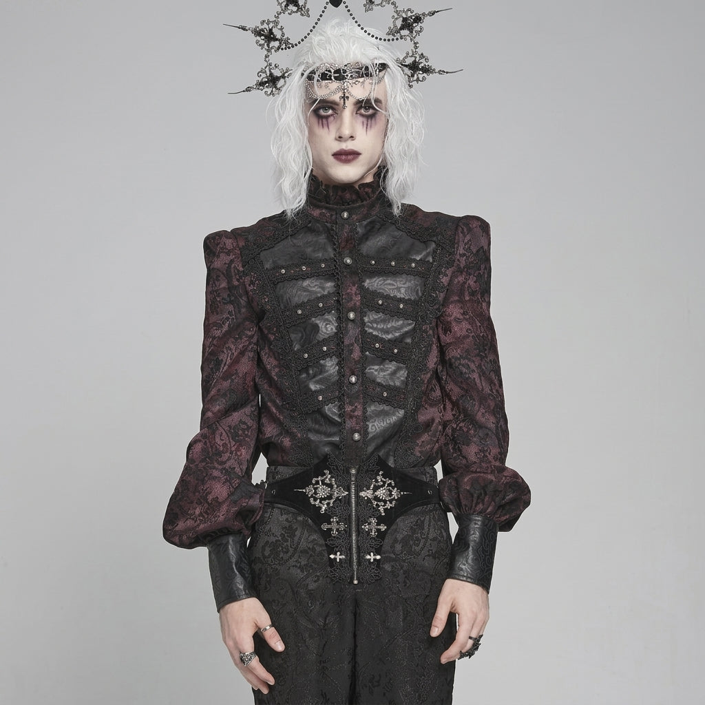 A Camisa Vesper Litany - Crimson Bloom